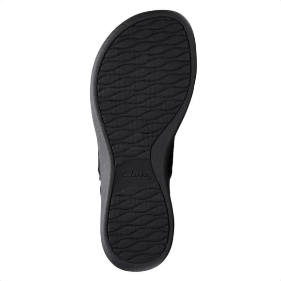 Clarks Women's Arla Stroll Slip On Slingback Sandals Black Size 8 - Picture 5 of 5